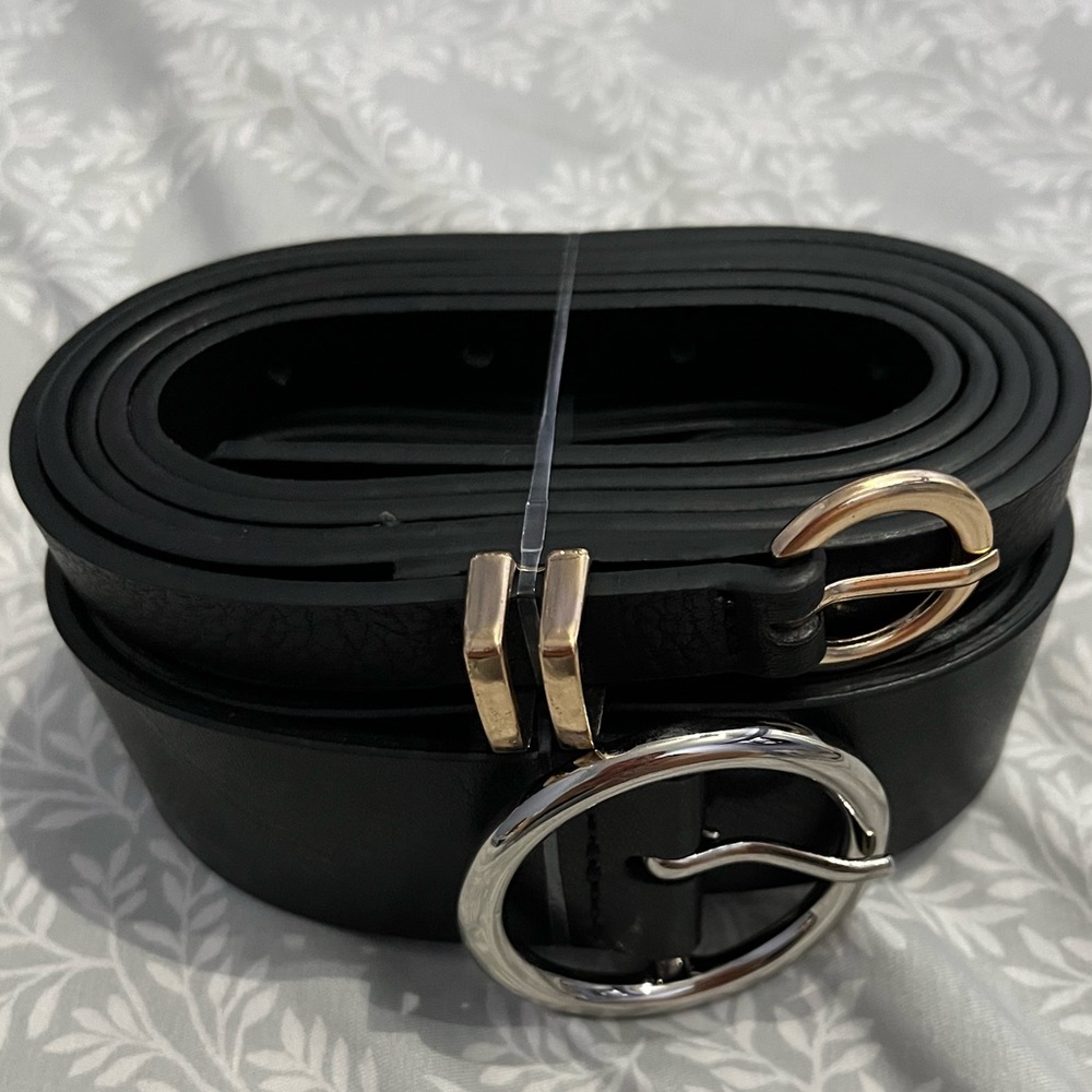Set of 2 Black Belts for Women